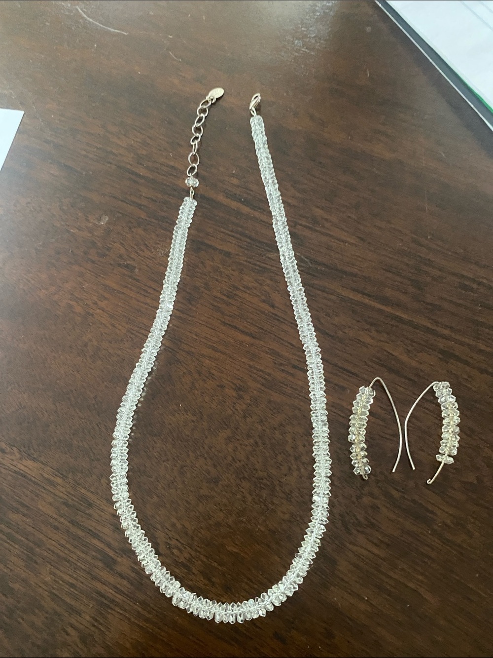 Deb Guyot Herkimer Quartz Necklace - Picture 5 of 6